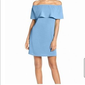 Charles Henry Off the Shoulder Dress